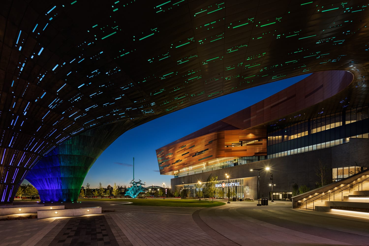 BMO Centre Exterior – Klassen Photography (8)